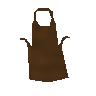 Brown apron