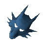 Blue dragon mask