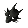 Black dragon mask