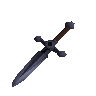 Off-hand mithril dagger