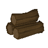 Oak pyre logs
